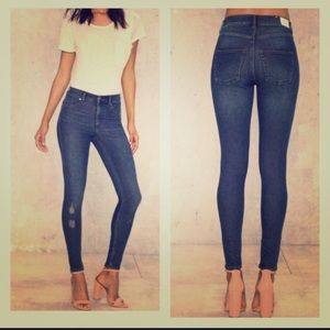 Cheap Monday high spray denim size 30